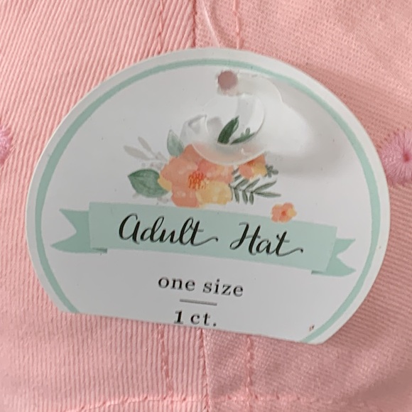 Team Bride Baseball Hat Womens OS Pink Gold Adjustable Strapback Cap Gertex - Picture 8 of 13